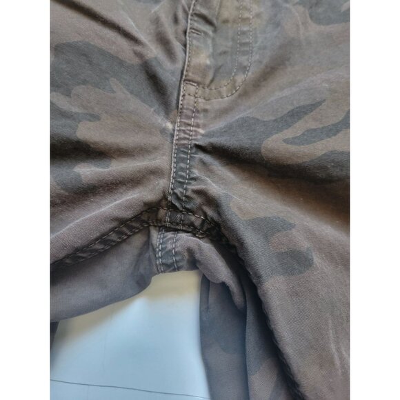Prana Brown Camo Pants Size 6 Vintage Casual Y2K 90s Hippie Bohemian Colorful - Picture 4 of 8